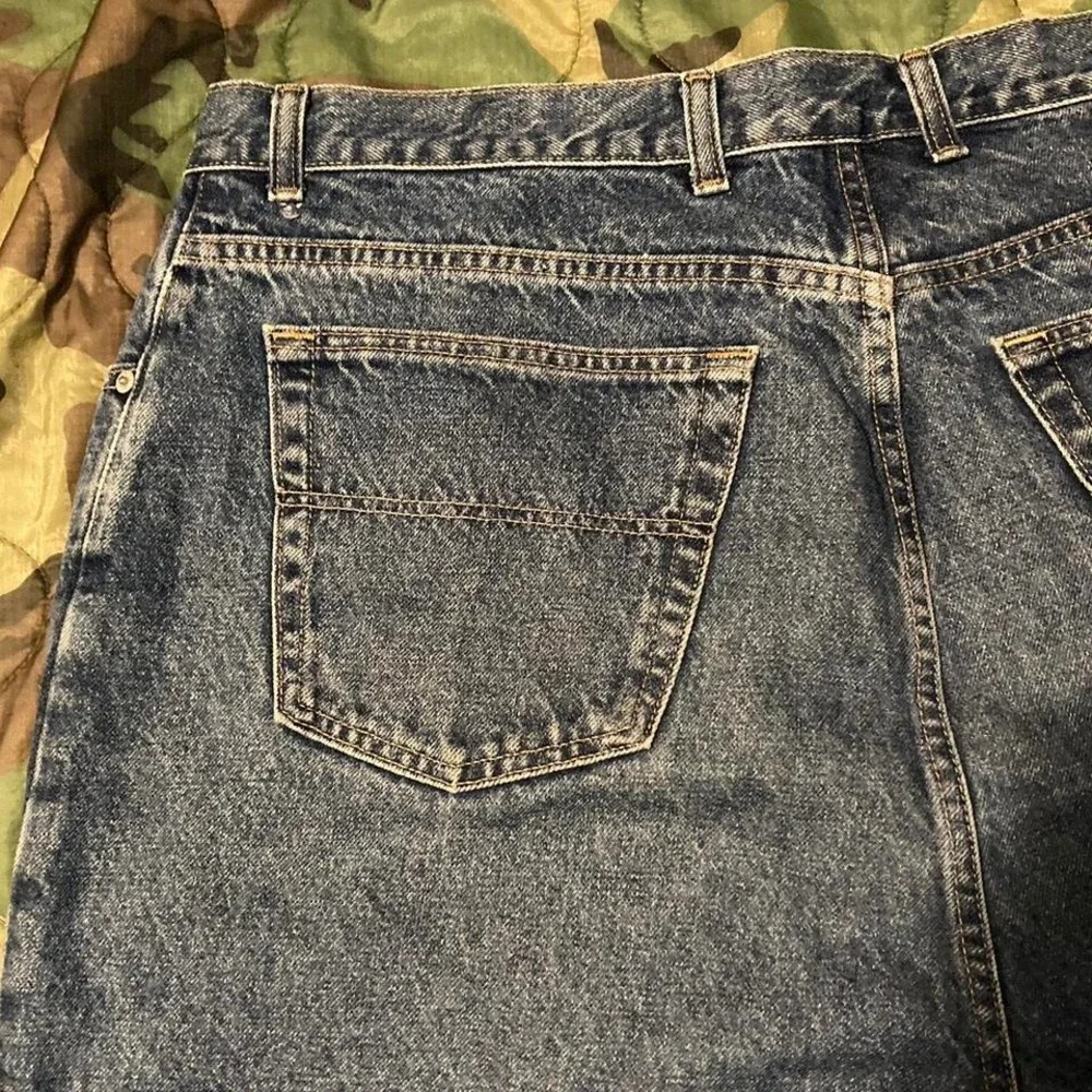 Tommy Hilfiger baggy Wide leg jeans vtg mens 40/34 - Picture 6 of 8